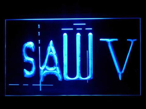 Saw V LED Neon Sign